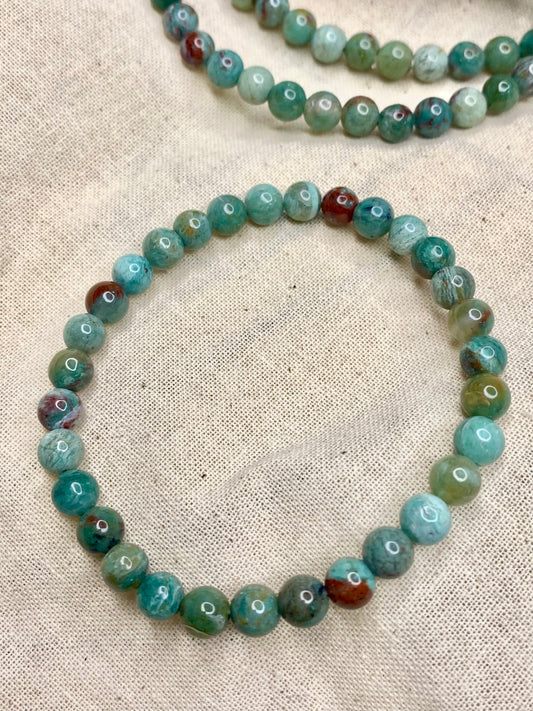 Chrysoprase Bracelet 6mm