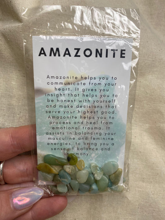 Amazonite Chips