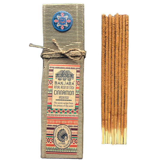 Banjara Shamanic Wisdom  Ritual Resin on Stick - Cinnamon