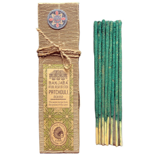 Banjara Shamanic Wisdom Ritual Resin on Stick - Patchouli