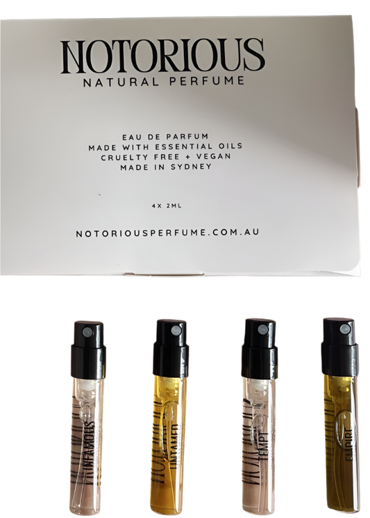 Notorious Natural Perfumes - Sample Pack