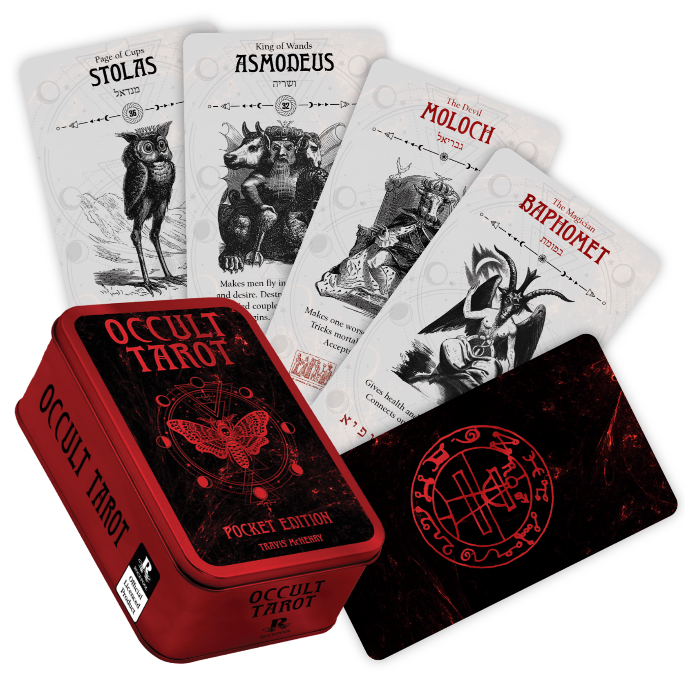 Occult Tarot Pocket Tin Edition