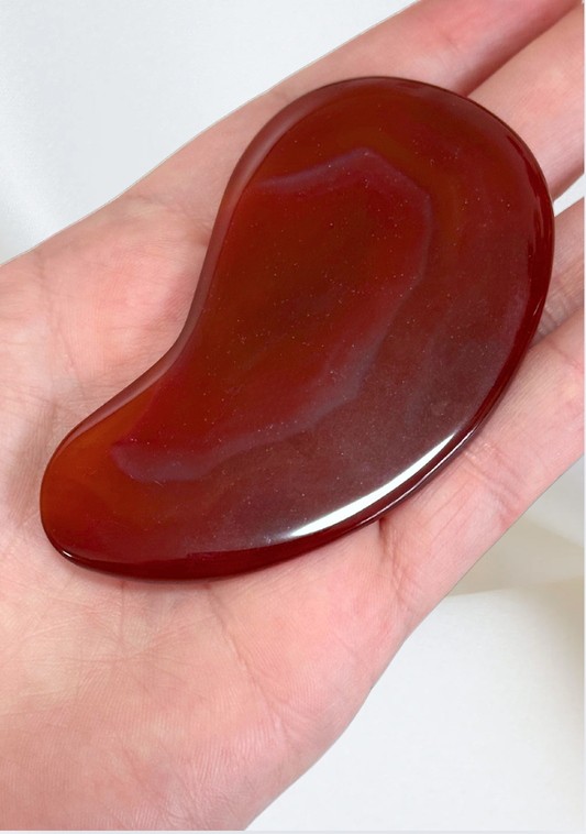 Agate Gua Sha Massage Tool