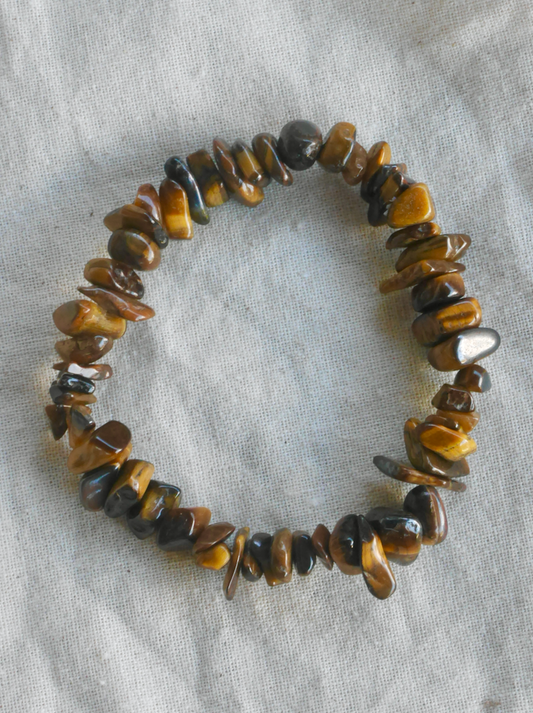 Tiger Eye Chip Bracelet