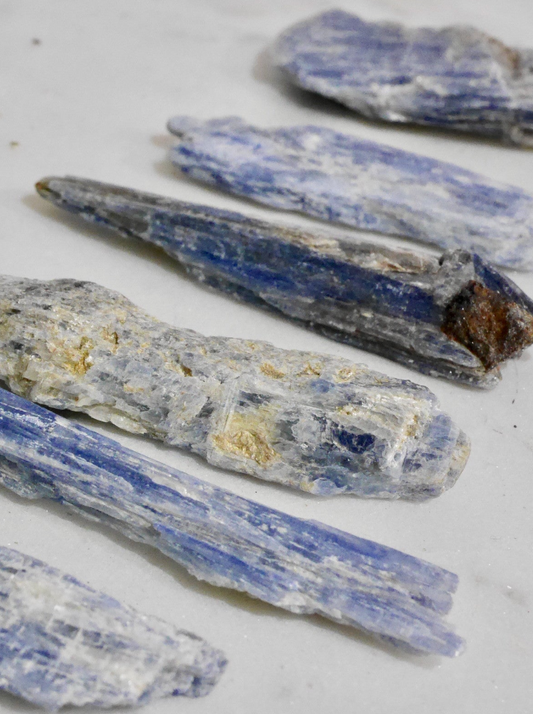 Raw blue Kyanite