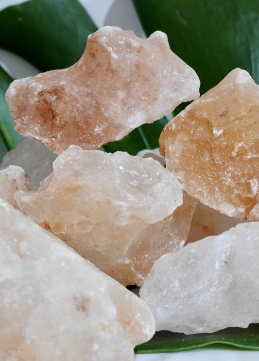 Himalayan salt chunks