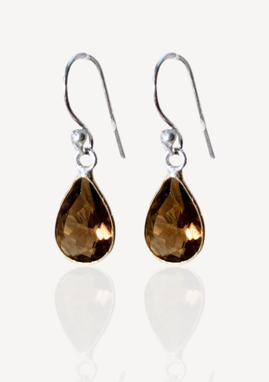 Smoky Quartz Earrings