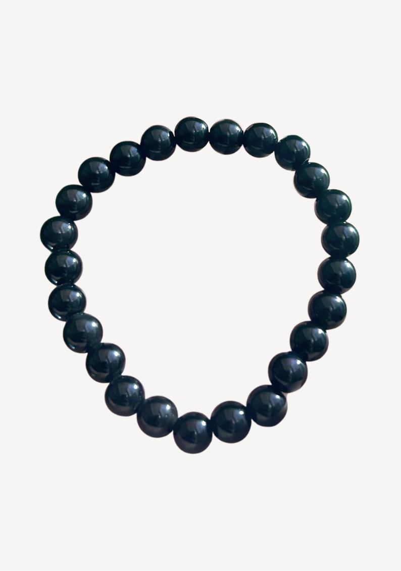 Obsidian Round Bracelet 5.5mm