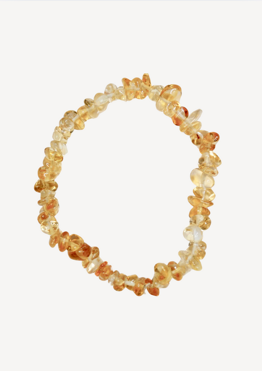 Citrine Chip Bracelet