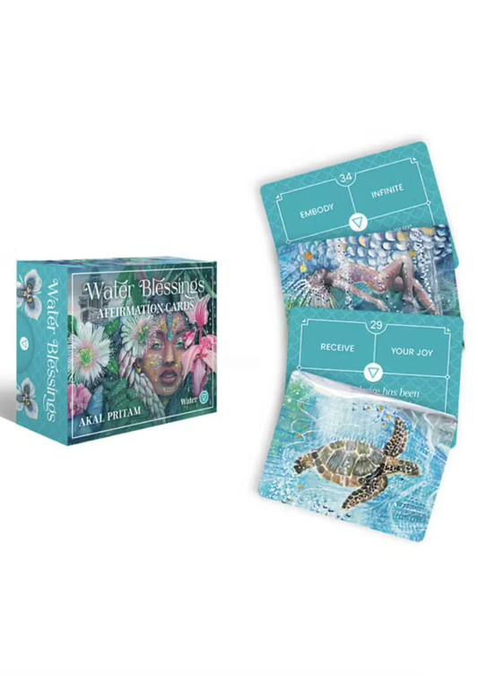 Water Blessings Affirmation Cards