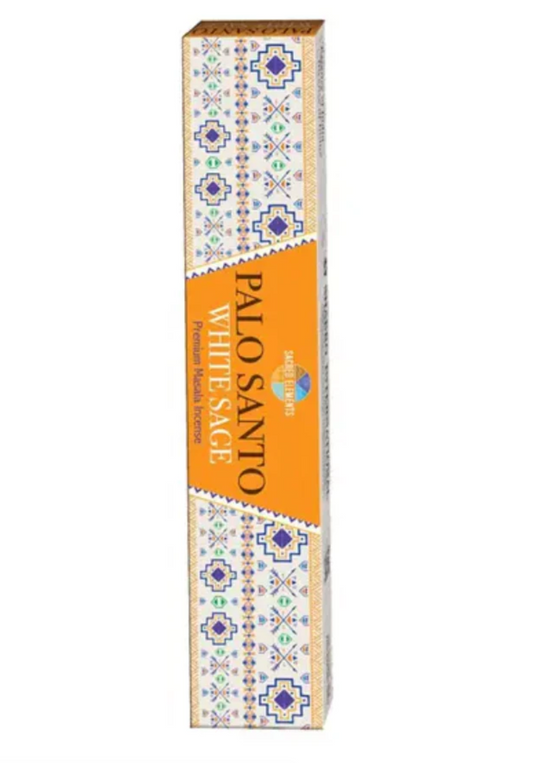 Sacred Elements Incense - Palo Santo and White Sage