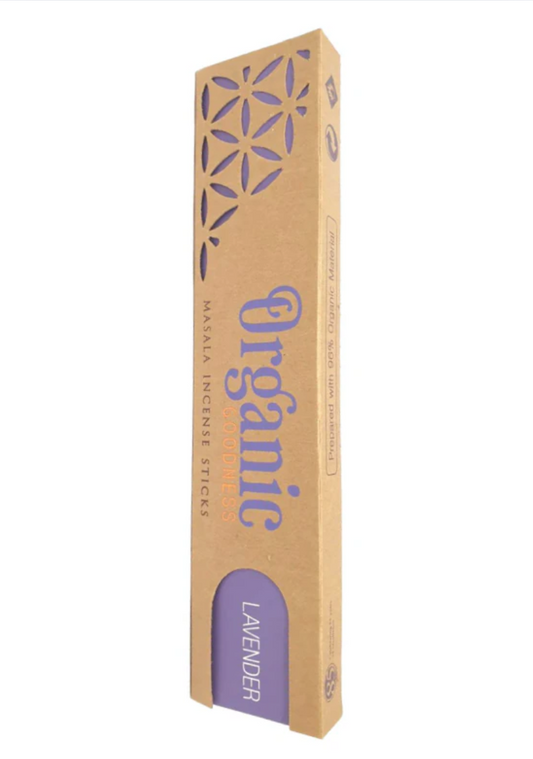 Organic Goodness Incense Lavender