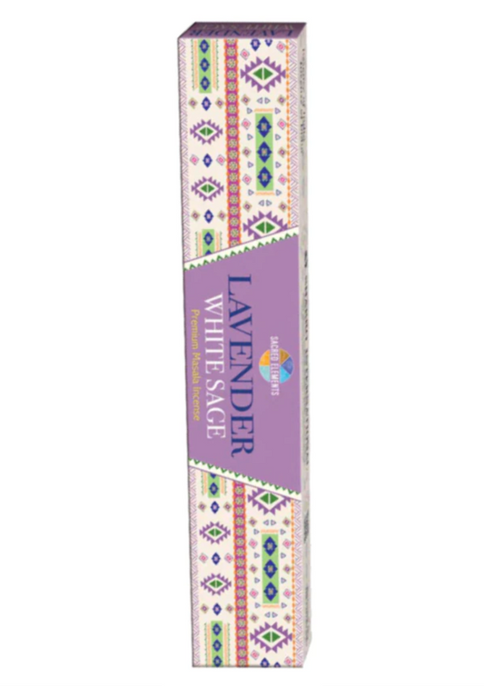 Sacred Elements Incense - Lavender White Sage