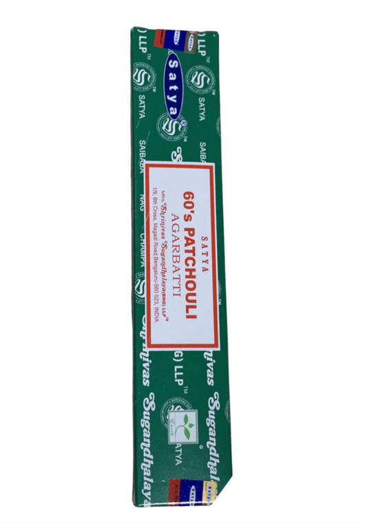 Satya Incense- 60's Patchouli