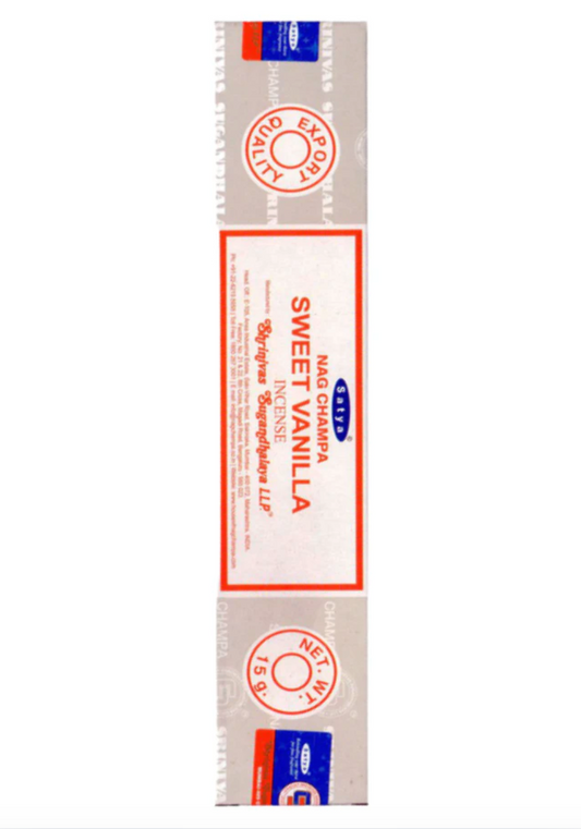 Satya Incense- Sweet Vanilla