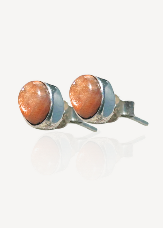 Sunstone Earrings