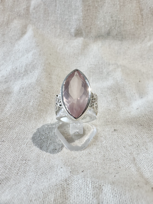 Rose Quartz Ring