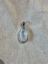 Load image into Gallery viewer, Moonstone  Sterling Silver Pendant
