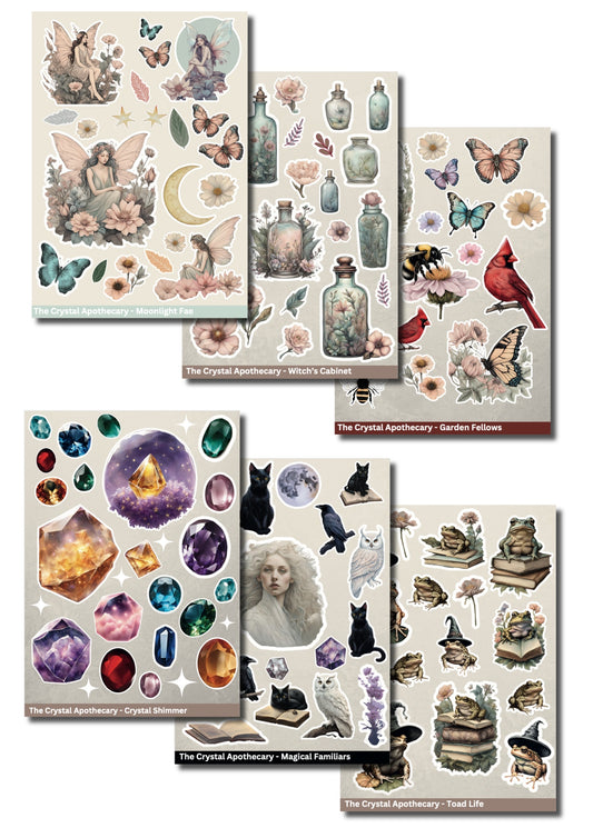 The Crystal Apothecary Sticker Sheet