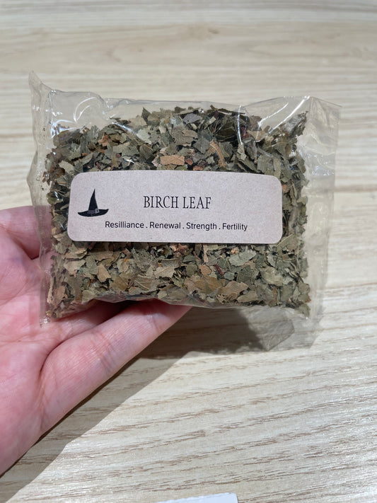 Birch Leaf Herb Bag