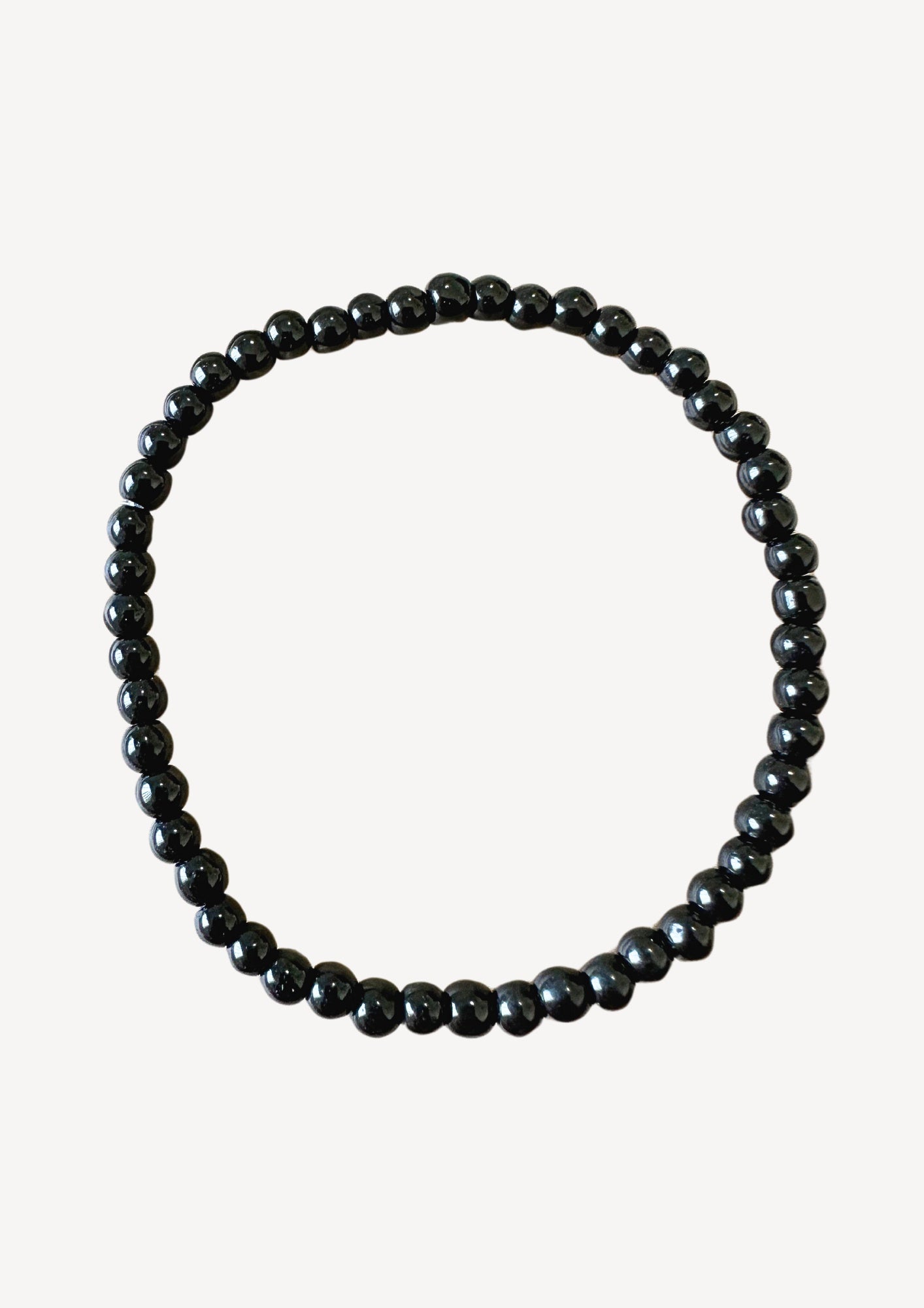 Obsidian Bracelet 4mm