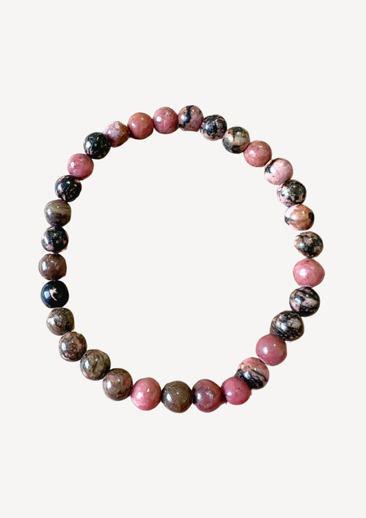 Rhodonite Bracelet 6mm