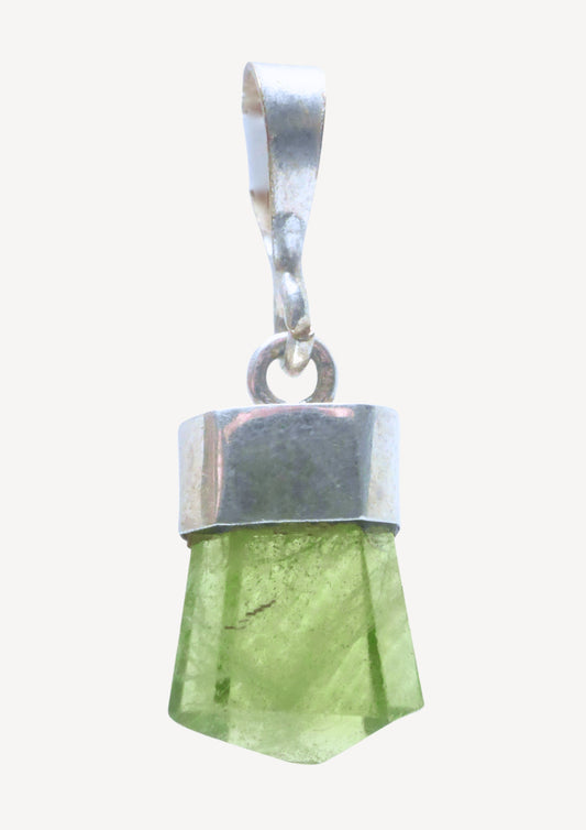 Peridot Sterling Silver Pendant