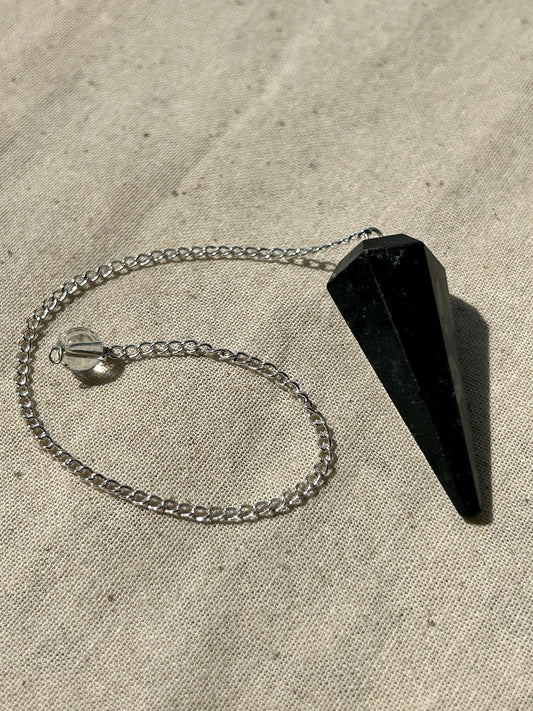 Black Tourmaline Pendulum