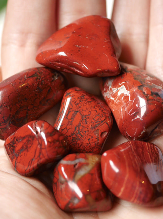 Red Jasper Tumbled Stone