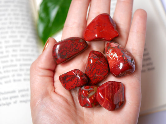 Red Jasper Tumbled Stone