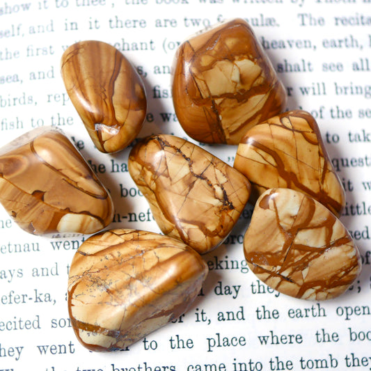 Picture Jasper Tumbled Stone