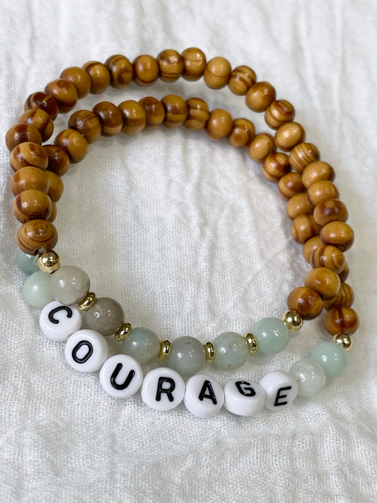 Amazonite Courage Bracelet