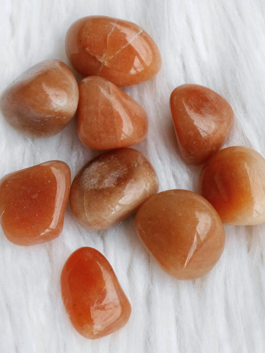 Red Aventurine tumbled stones