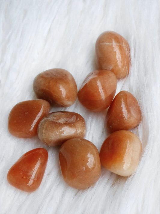 Red Aventurine tumbled stones