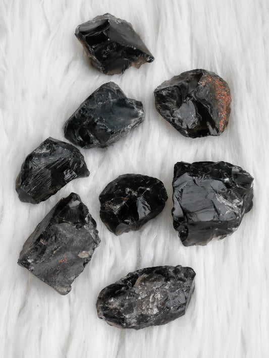 Smoky quartz rough chunks