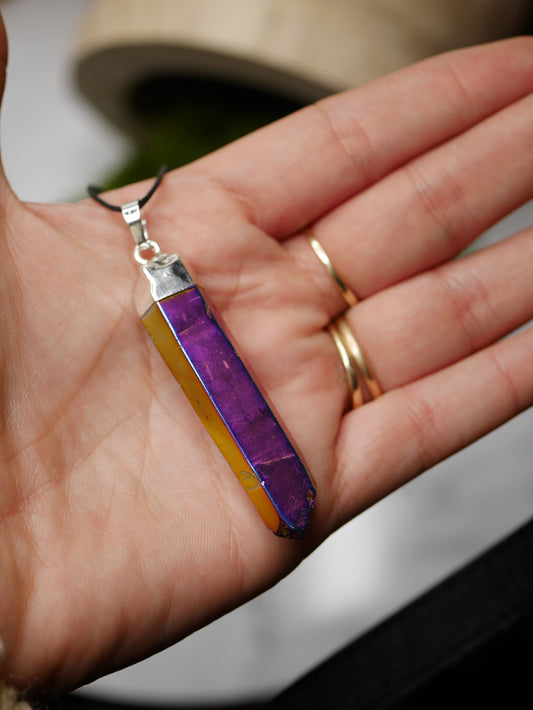 Titanium Quartz necklace