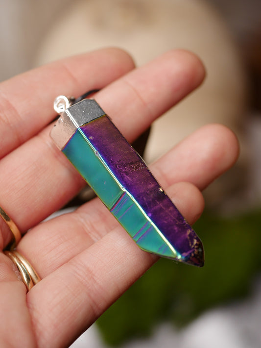 Titanium Quartz necklace