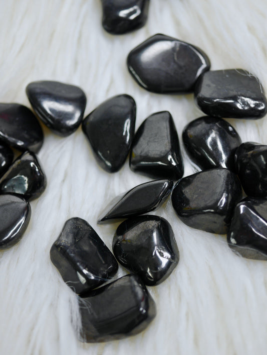 Shungite tumbled stones