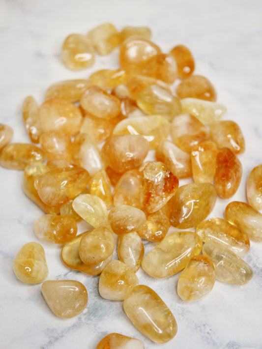 Citrine Tumbled Stones