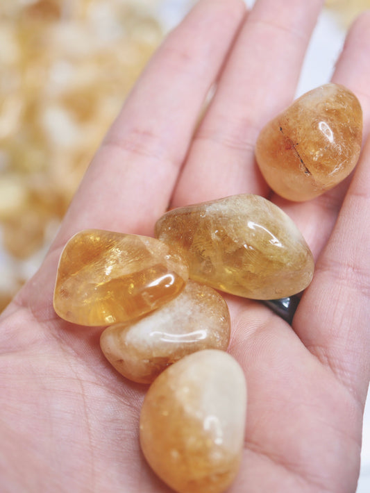 Citrine Tumbled Stones