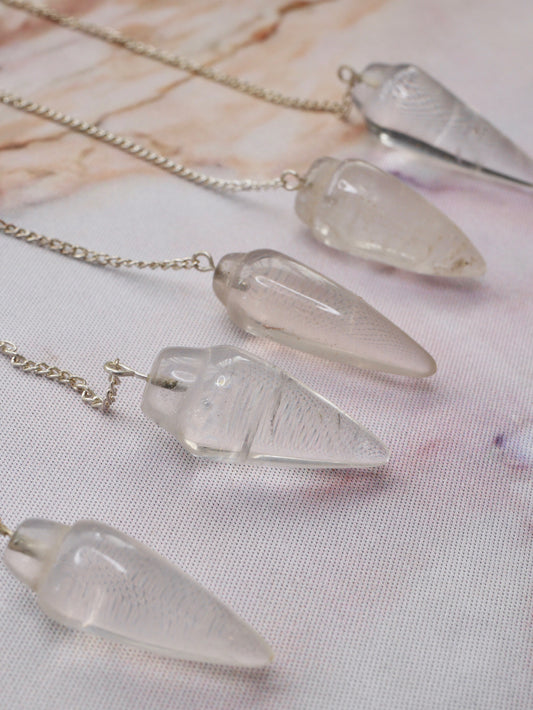 Clear Quartz Pendulum