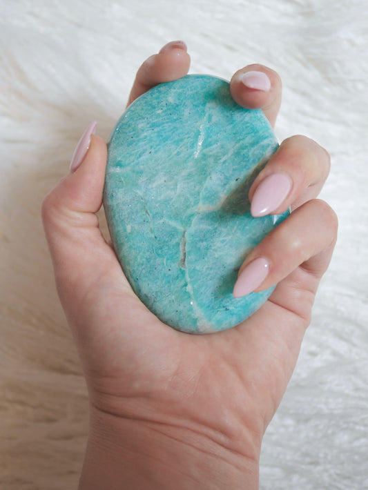 XL Amazonite Palmstone