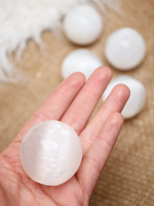 Selenite Sphere