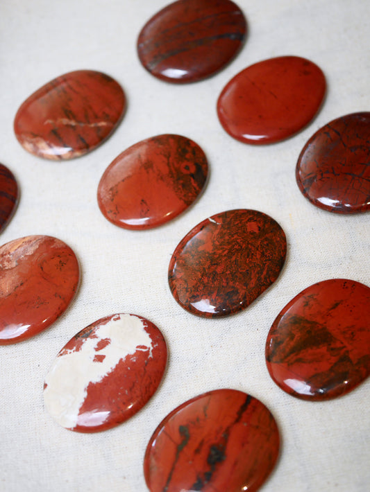 Red Jasper Palmstone