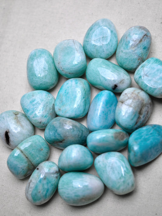 Amazonite tumbled stone