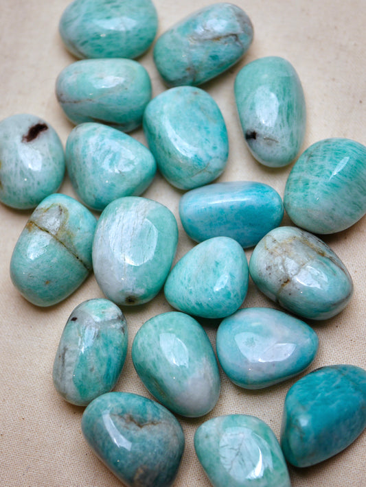 Amazonite tumbled stone