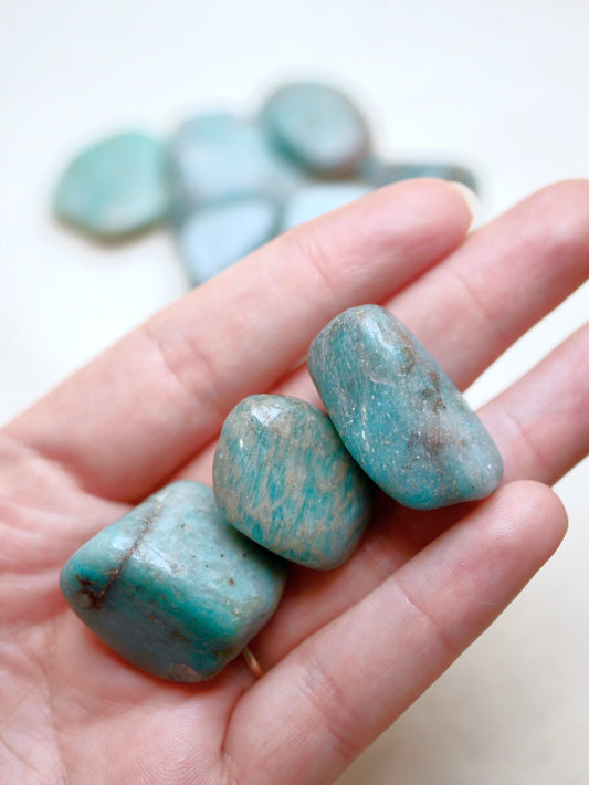 Amazonite tumbled stone