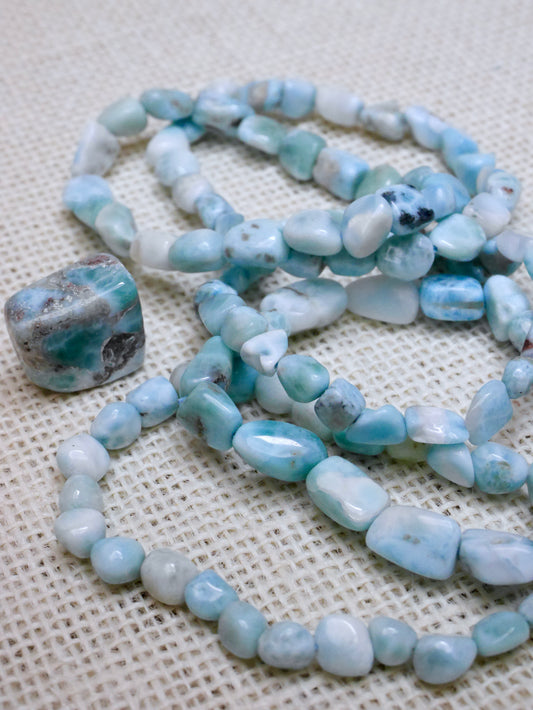 Larimar Pebble Bracelet - Large