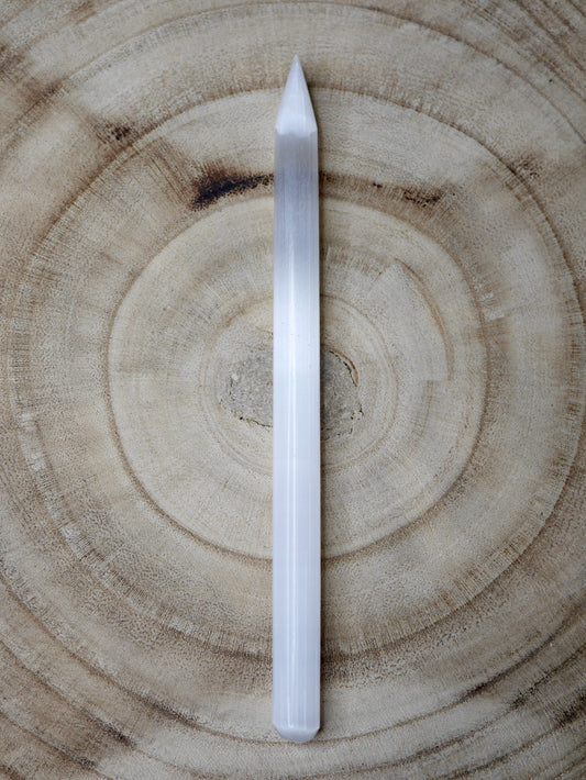 Selenite Cord-Cutting Wand