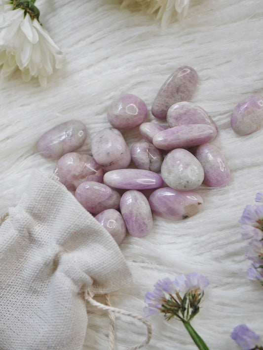 Kunzite Tumbled Stone